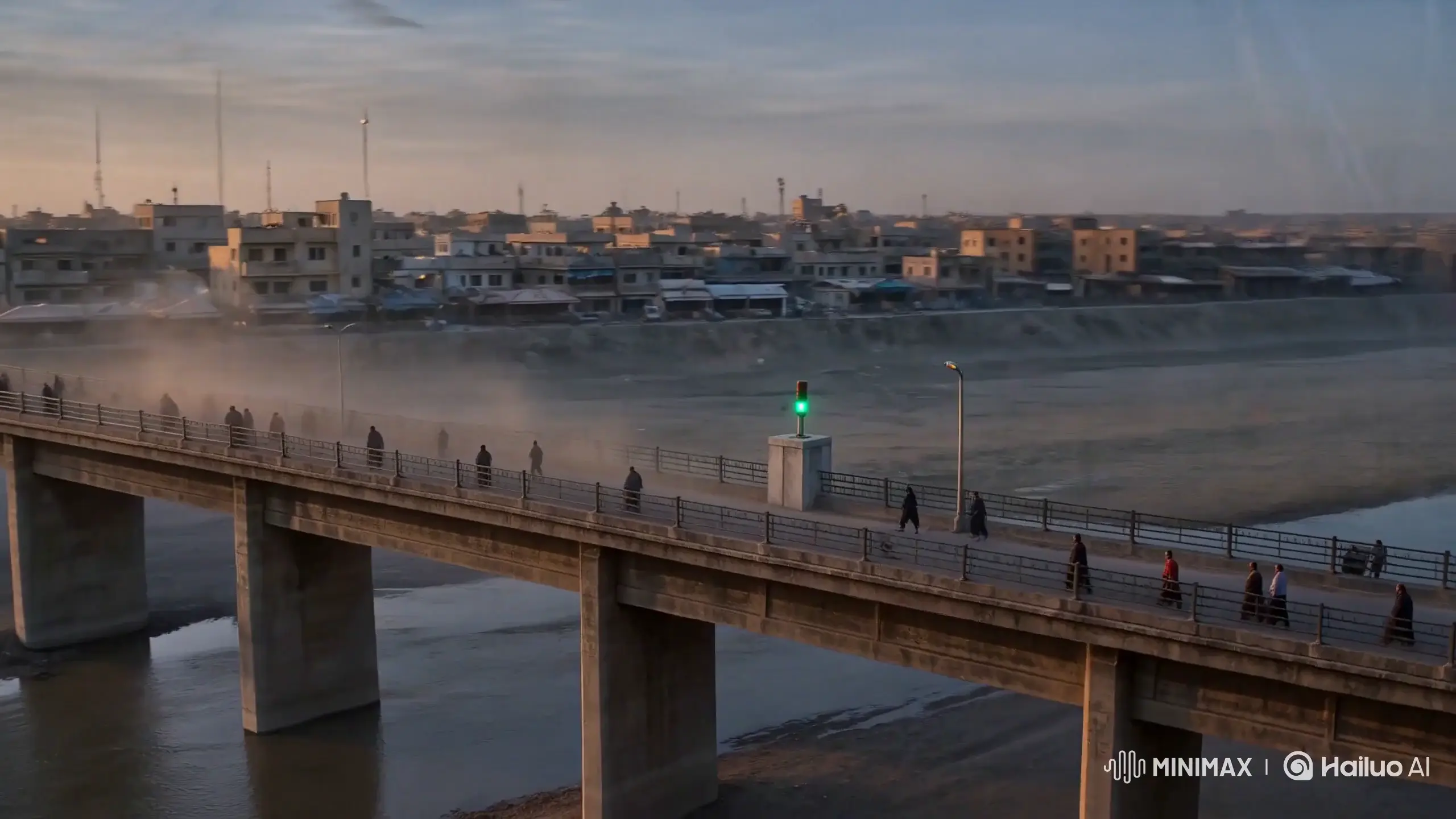 Cinematic establishing shot example