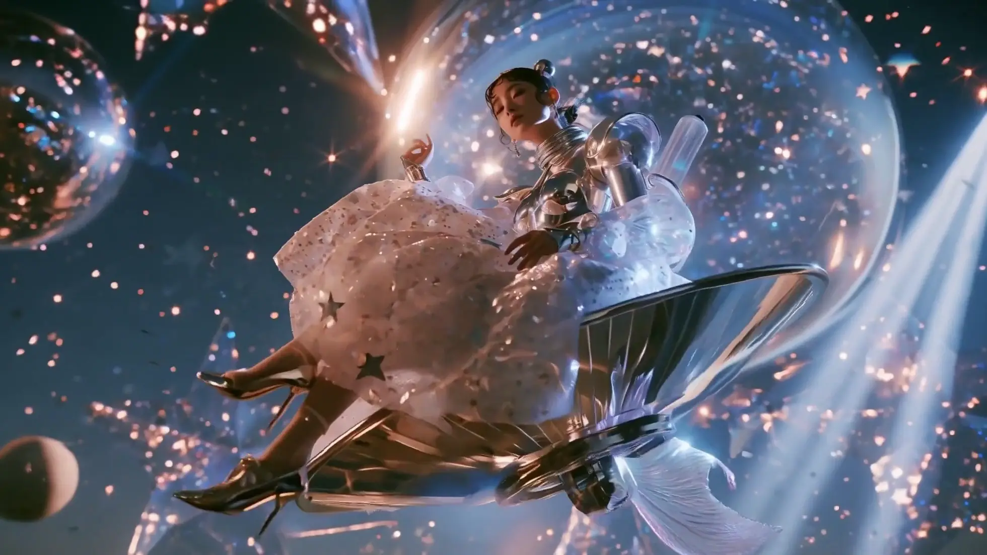 Surreal cinematic visual example
