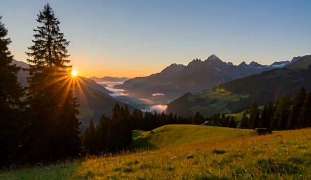Still from a MiniMax H3 landscape generation over a mountain valley